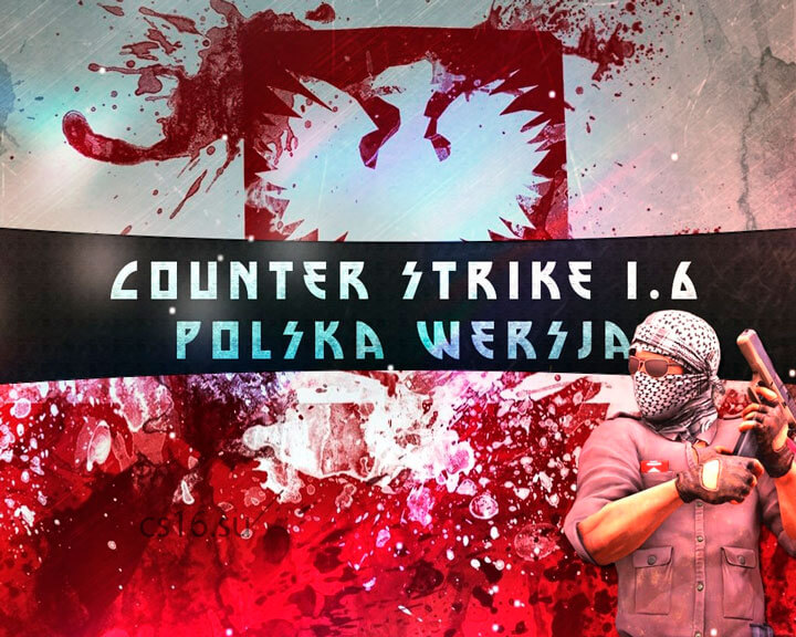 Menu główne gry Counter-Strike 1.6 po polsku